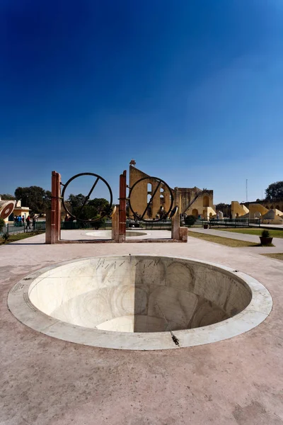 Índia Rajastão Jaipur Observatório Astronômico Jantar Mantar Construído Por Maharajah — Fotografia de Stock