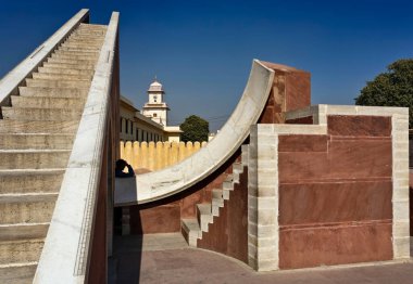 Hindistan, Rajasthan, Jaipur, Astronomik Gözlemevi (Jantar Mantar), Maharajah Jai Singh II.
