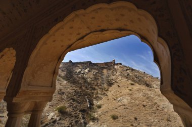 Hindistan, Rajasthan, Jaipur, Amber Kalesi.,