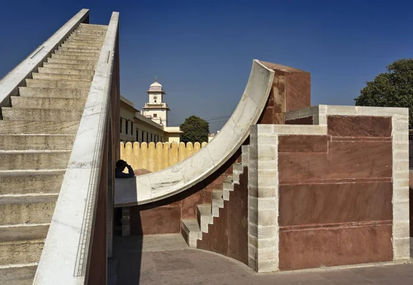 Inde Rajasthan Jaipur Observatoire Astronomique Jantar Mantar Construit Par Maharajah — Photo