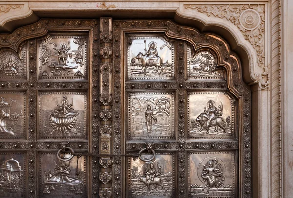 Indien Rajasthan Jaipur Das Bernstein Fort Ein Original Handgefertigtes Silber — Stockfoto