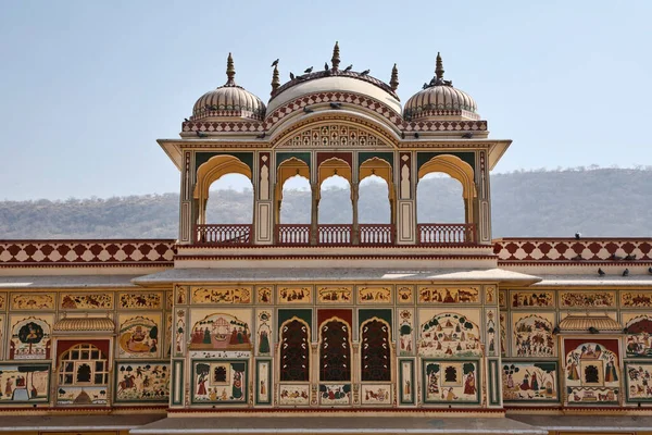 Индия Раджастхан Джайпур Дворец Рани Баг Построенный 1710 Году Махараджа — стоковое фото