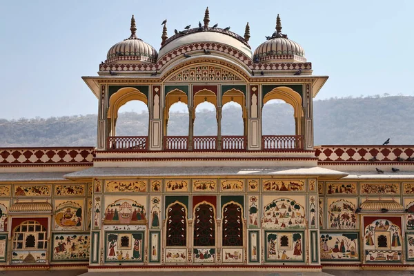 Ινδία Rajasthan Jaipur Sisodia Rani Bagh Palace Χτίστηκε 1710 Από — Φωτογραφία Αρχείου