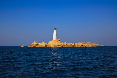 İtalya, Sardunya, Maddalena takımadaları, deniz feneri