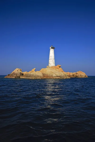 Italia Cerdeña Archipiélago Maddalena Faro — Foto de Stock