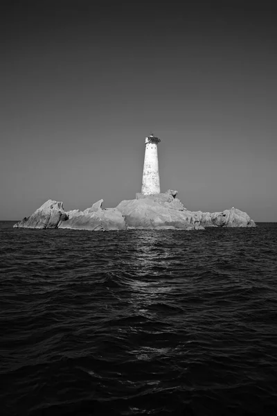 Italia Sardegna Arcipelago Della Maddalena Faro — Foto Stock