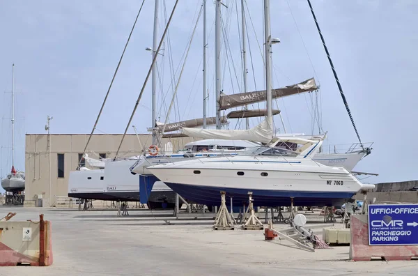 Itália Sicília Mar Mediterrâneo Marina Ragusa Província Ragusa Abril 2021 — Fotografia de Stock