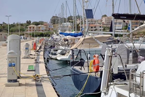 Itália Sicília Mar Mediterrâneo Marina Ragusa Província Ragusa Abril 2021 — Fotografia de Stock