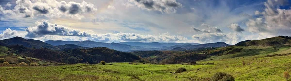 Italy Sicily Nebrodi Mountains Panoramic View Countryside — Stock Photo, Image