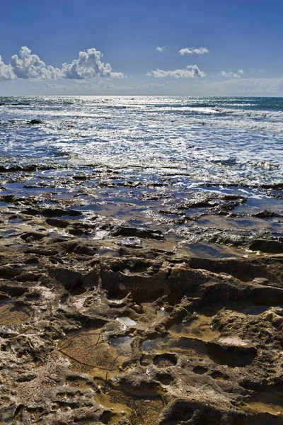 Italië Sicilië Puntabraccetto Middellandse Zee Sicilië Zuidoostkust — Stockfoto