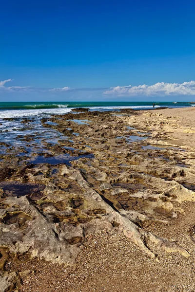 Italia Sicilia Puntabraccetto Mar Mediterráneo Costa Sureste Siciliana — Foto de Stock