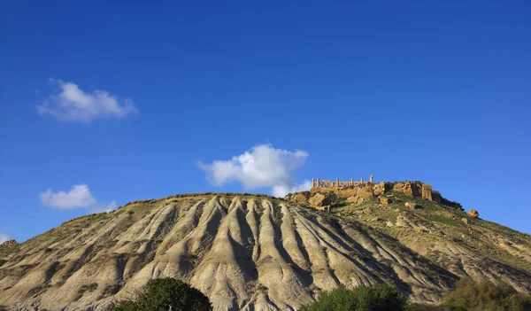 Itália Sicília Agrigento Vale Dos Templos Gregos Templo Era Giunone — Fotografia de Stock