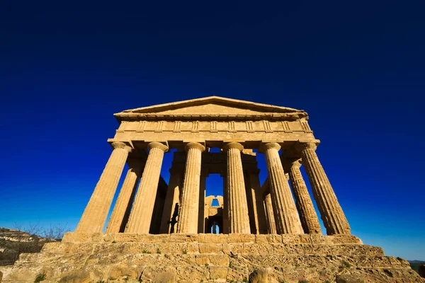 Itália Sicília Agrigento Greek Temples Valley Concord Temple 440 — Fotografia de Stock