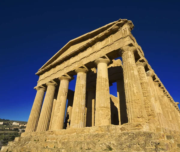 Italy Sicily Agrigento Greek Temples Valley Concord Temple 440 — Stock Photo, Image