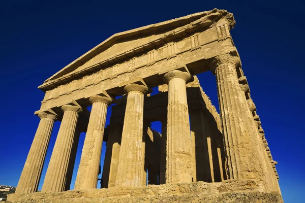 Itálie Sicílie Agrigento Řecké Chrámy Valley Concord Temple 440 — Stock fotografie