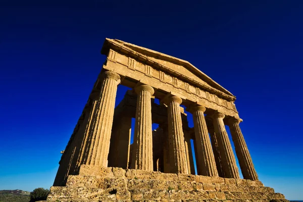 Talya Sicilya Agrigento Yunan Tapınak Vadisi Concord Tapınağı 440 — Stok fotoğraf