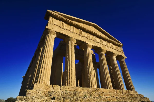 Italia Sicilia Agrigento Valle Los Templos Griegos Templo Concordia 440 — Foto de Stock