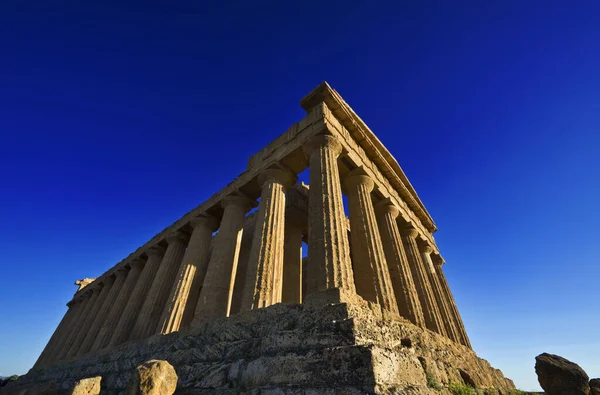 Italy Sicily Agrigento Greek Temples Valley Concord Temple 440 — Stock Photo, Image