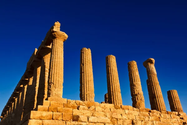 Italië Sicilië Agrigento Griekse Tempelvallei Junotempel 480 420 Chr — Stockfoto