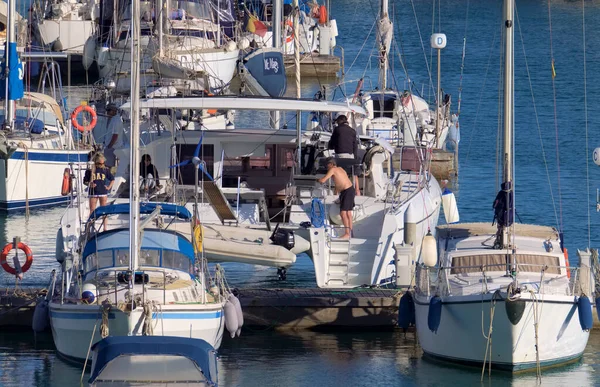 Itália Sicília Mar Mediterrâneo Marina Ragusa Província Ragusa Maio 2021 — Fotografia de Stock