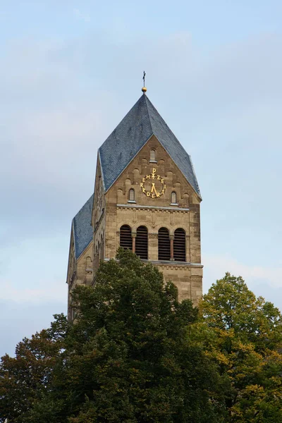 德国杜塞尔多夫大教堂景观 — 图库照片
