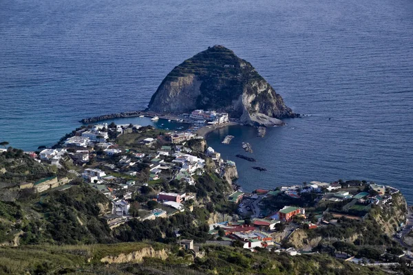 イタリア カンパニア イスキア島 アンジェロ Angeloプロモーションのビュー — ストック写真