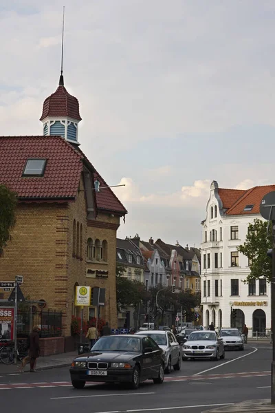 Almanya Düsseldorf Belsenplatz Daki Binalar — Stok fotoğraf