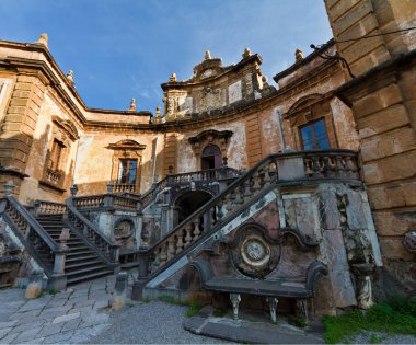 İtalya, Sicilya, Bagheria (Palermo), Villa Palagonia (1715 AC)