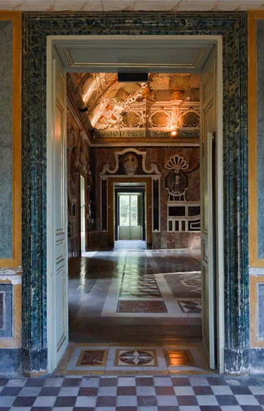 Italia Sicilia Bagheria Palermo Villa Palagonia 1715 Sala Espejos —  Fotos de Stock
