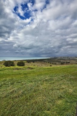 İtalya, Sicilya, Akdeniz kıyıları, Eraclea Minoa (Agrigento ili), kırsal bölge