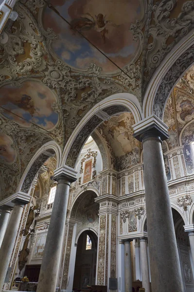 Italia Sicilia Mazara Del Vallo Provincia Trapani Los Interiores Catedral —  Fotos de Stock