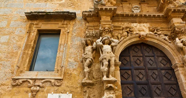 Italië Sicilië Mazara Del Vallo Provincie Trapani Barokke Beelden Bij — Stockfoto