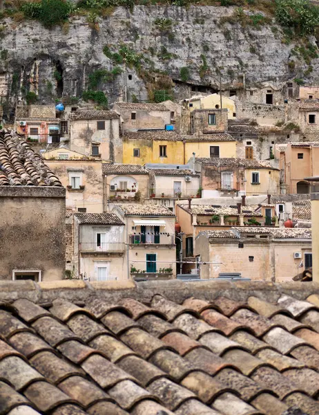 Italy Sicily Modica Ragusa Province Old Buildings — Stock Photo, Image