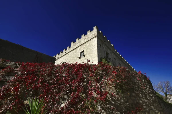 Itália Sicília Montalbano Elicona Província Messina Castelo Aragonês — Fotografia de Stock