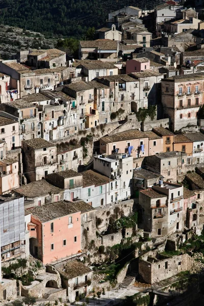 Italy Sicily Ragusa Ibla View Baroque Town — Stock Photo, Image