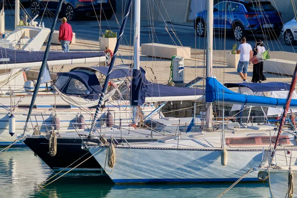 Italia Sicilia Mar Mediterráneo Marina Ragusa Provincia Ragusa Mayo 2021 — Foto de Stock