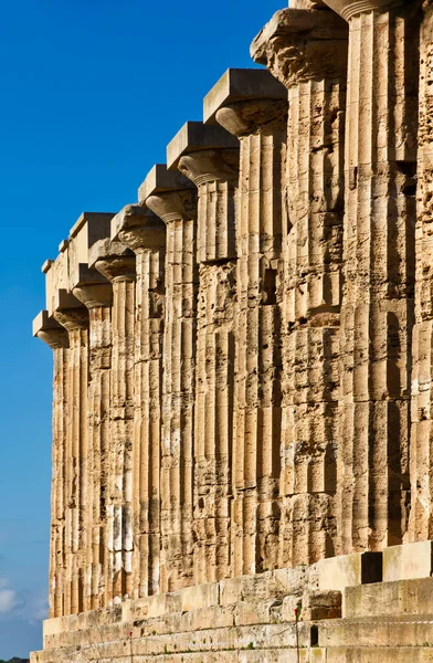 意大利 西西里 塞利诺特 希腊赫拉寺 公元前409年 — 图库照片