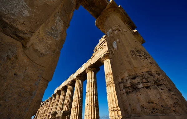 Itália Sicília Selinunte Templo Grego Hera 409 — Fotografia de Stock
