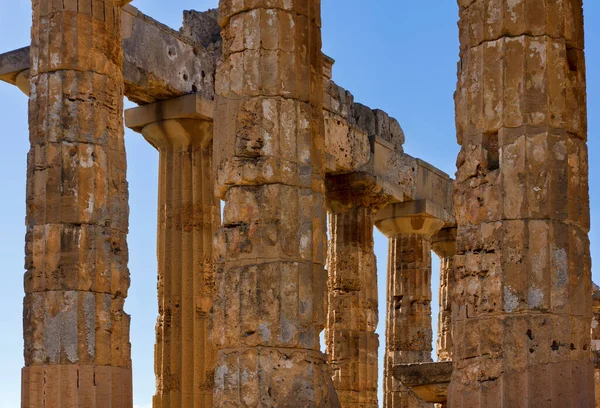 意大利 西西里 塞利诺特 希腊赫拉寺 公元前409年 — 图库照片