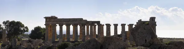 Italy Sicily Selinunte Greek Hera Temple 409 — Stock Photo, Image