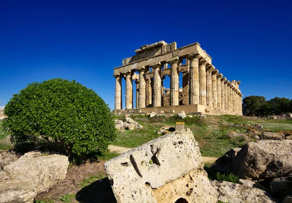 イタリア シチリア島 セリヌンテ島 ギリシャ時代の寺院 409 — ストック写真