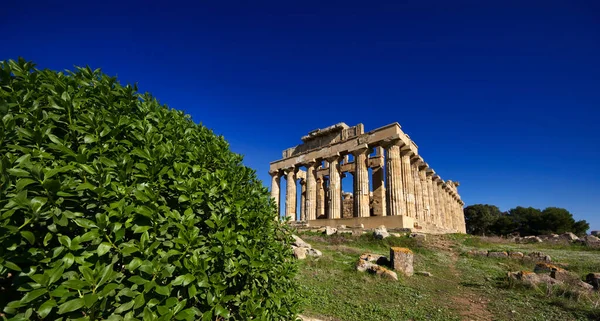Italia Sicilia Selinunte Tempio Greco Era 409 — Foto Stock