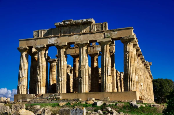Италия Сицилия Селинунт Греческая Гера Фелле 409 — стоковое фото