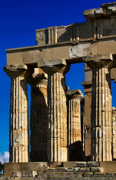 Италия Сицилия Селинунт Греческая Гера Фелле 409 — стоковое фото