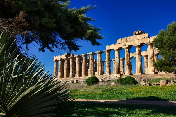 Italie Sicile Selinunte Temple Grec Hera 409 — Photo