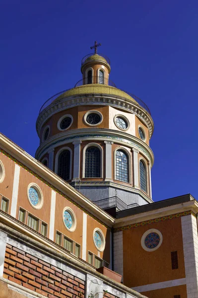 Ιταλία Σικελία Τινδάρη Τρούλος Του Ιερού Της Αγίας Μαρίας — Φωτογραφία Αρχείου