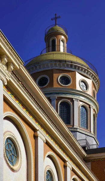 Itália Sicília Tindari Cúpula Santuário Santa Maria — Fotografia de Stock