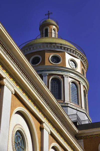 Itália Sicília Tindari Cúpula Santuário Santa Maria — Fotografia de Stock