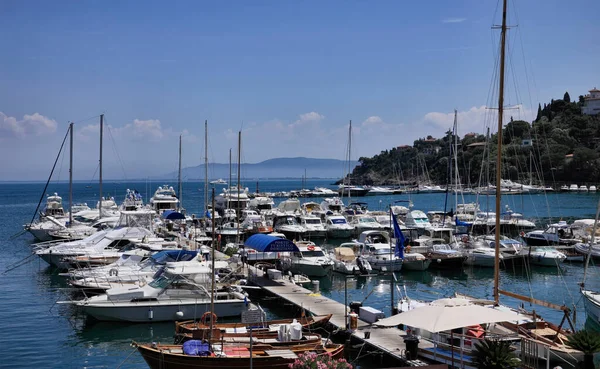 Italia Toscana Argentario Porto Stefano Veduta Della Marina — Foto Stock