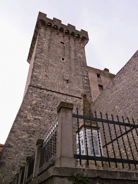 Włochy Toskania Capalbio Grosseto Starożytna Wieża — Zdjęcie stockowe